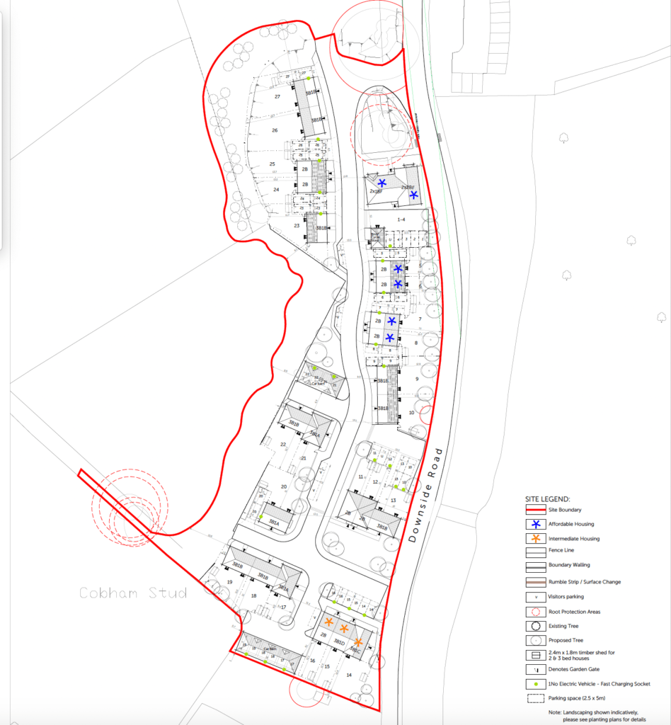 Cobham land development plan