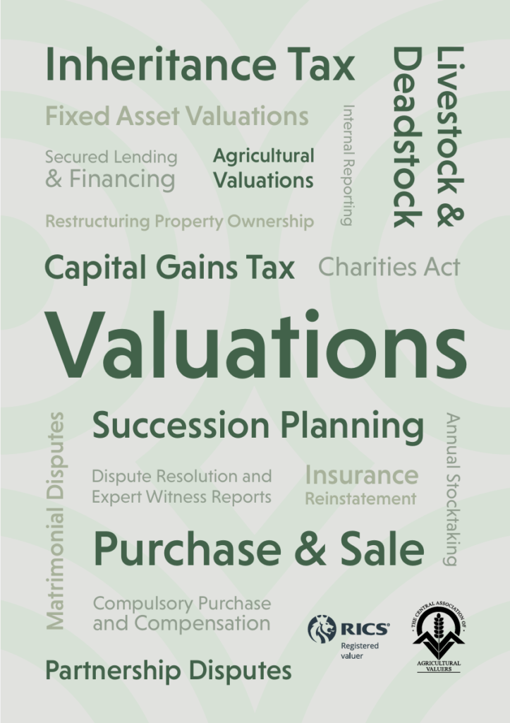Valuation leaflet